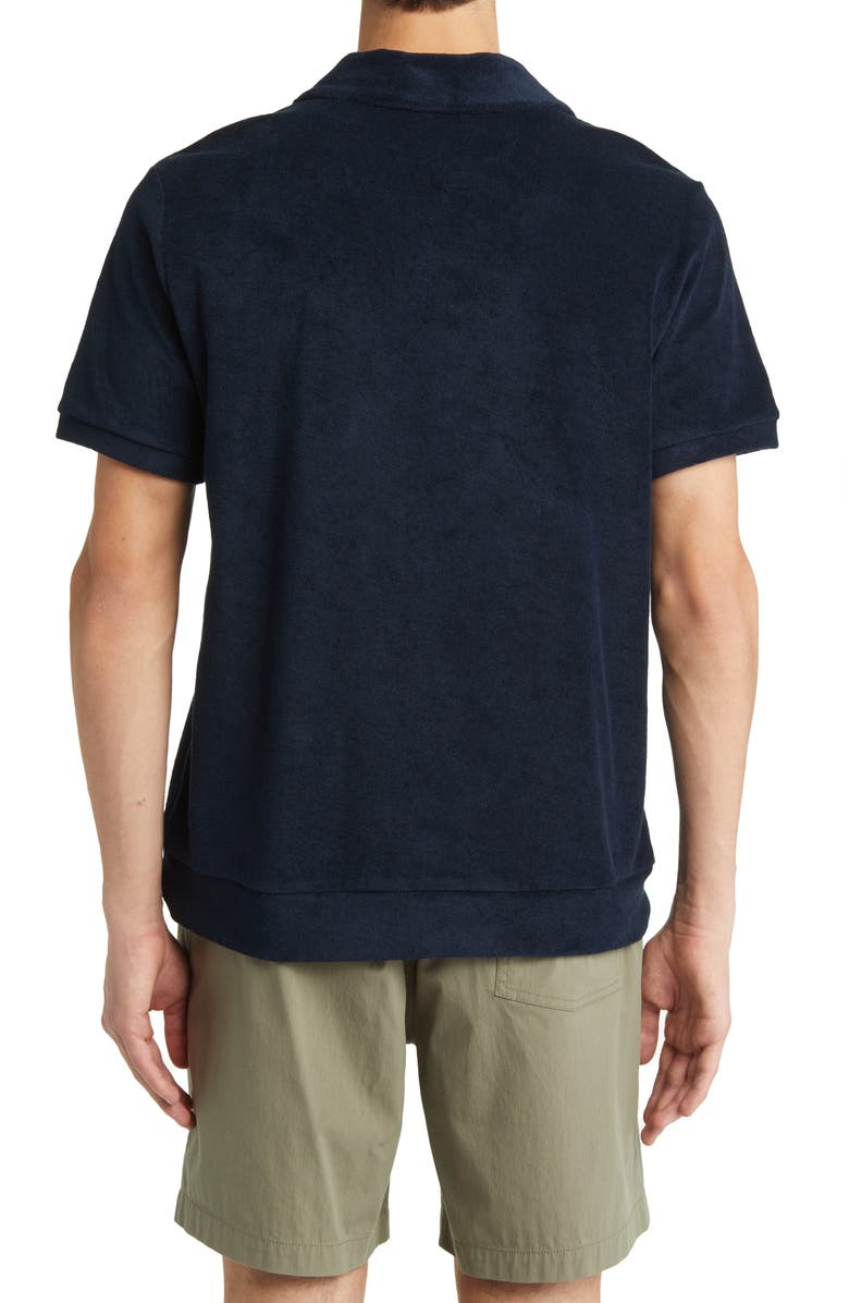 A.P.C. Agustino Cotton French Terry Polo, Alternate, color, 