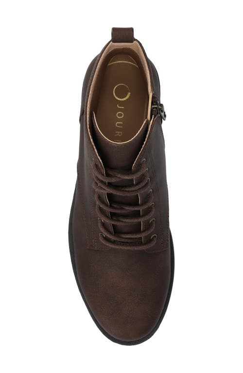 Journee Collection Kodah Ankle Boot- Wide Width Available In Brown