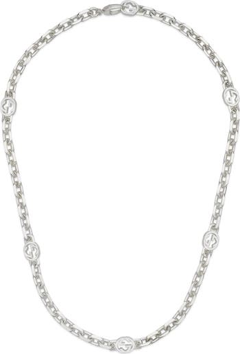 ネックレス・ペンダント GUCCI Interlocking G necklace in silver - YBB479219001 Gucci Interlocking G necklace in silver YBB479219001
