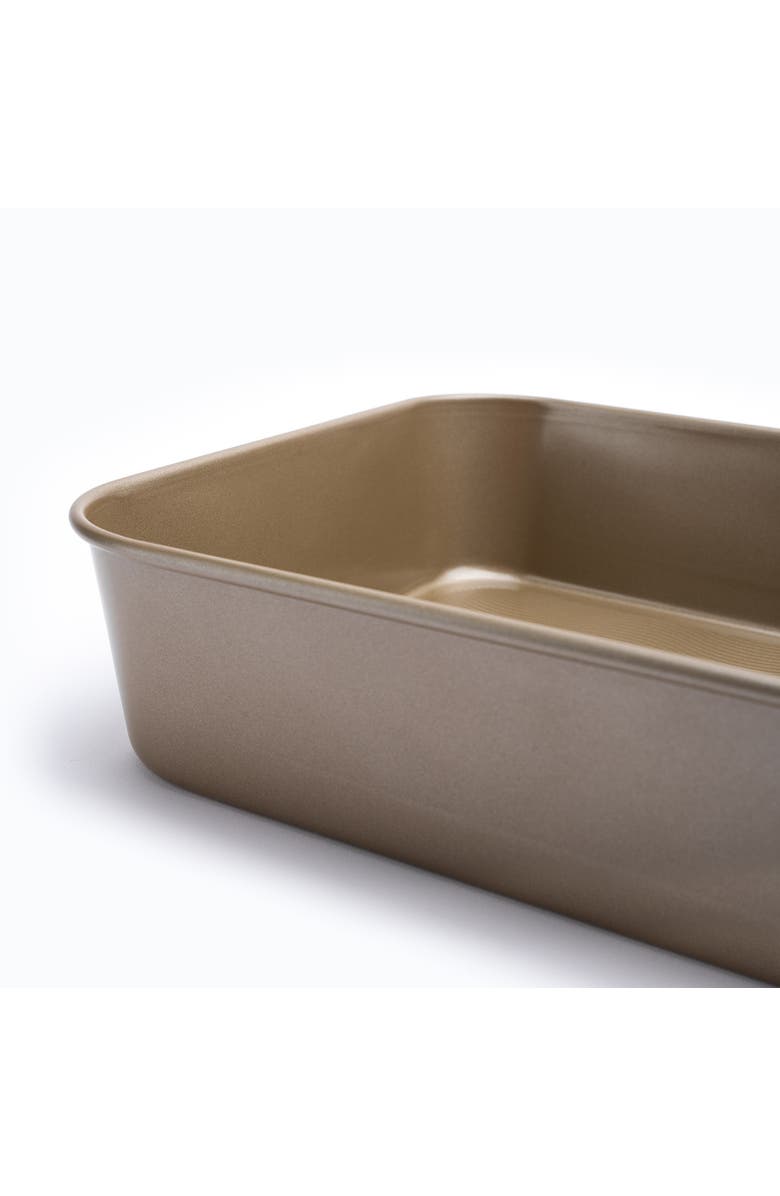 CUISIPRO 15.5 x 11-Inch Rectangular Steel Nonstick Roasting Pan, Alternate, color, Brown