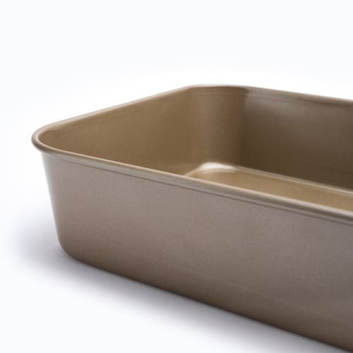 Cuisipro 15.5 X 11-inch Rectangular Steel Nonstick Roasting Pan In Brown