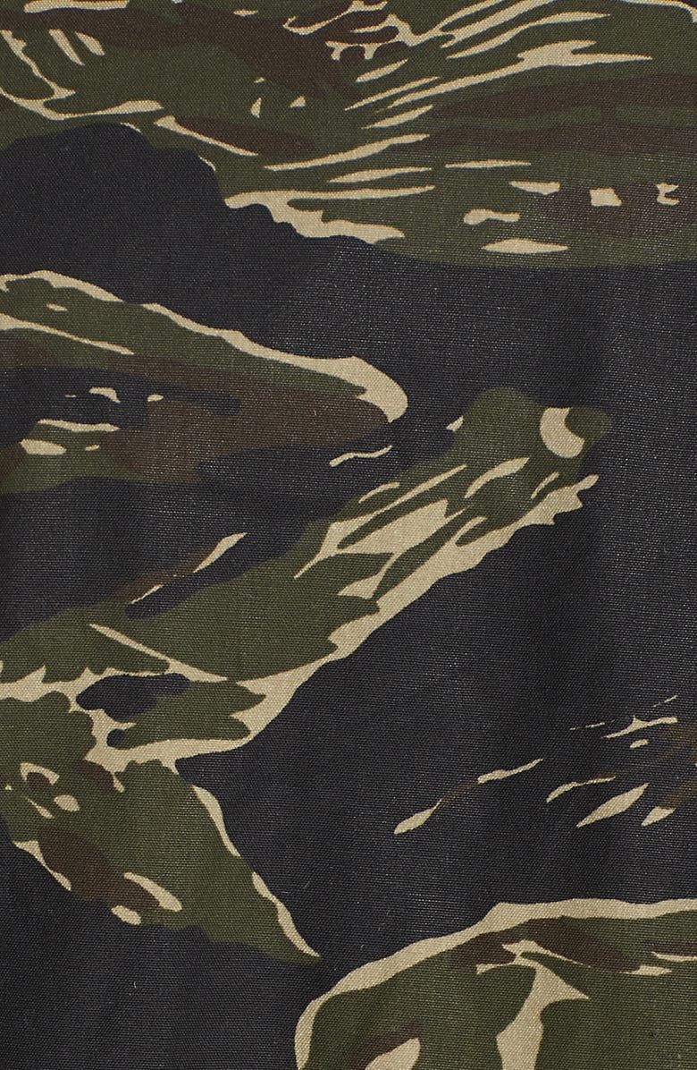 Alpha Industries M-65 Defender Waxed Camo Field Jacket, Alternate, color, 