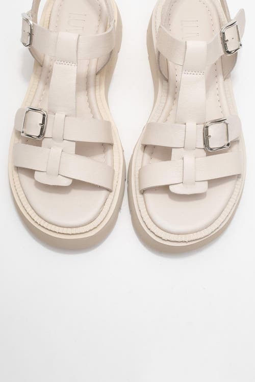 Forever & Always Shoes Melvin Leather Sandal In Brown