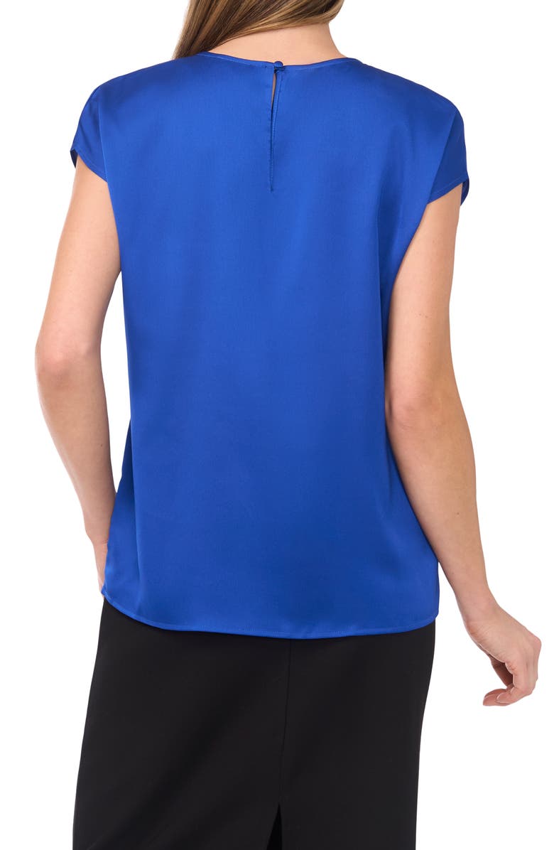 Halogen<sup>®</sup> Charmeuse Top, Alternate, color, Opulant Blue