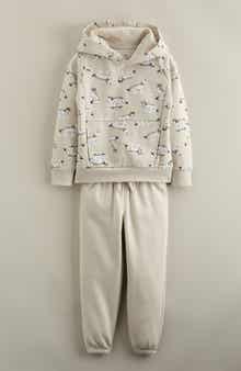 Tucker + Tate Kids' Print Hoodie & Joggers Set