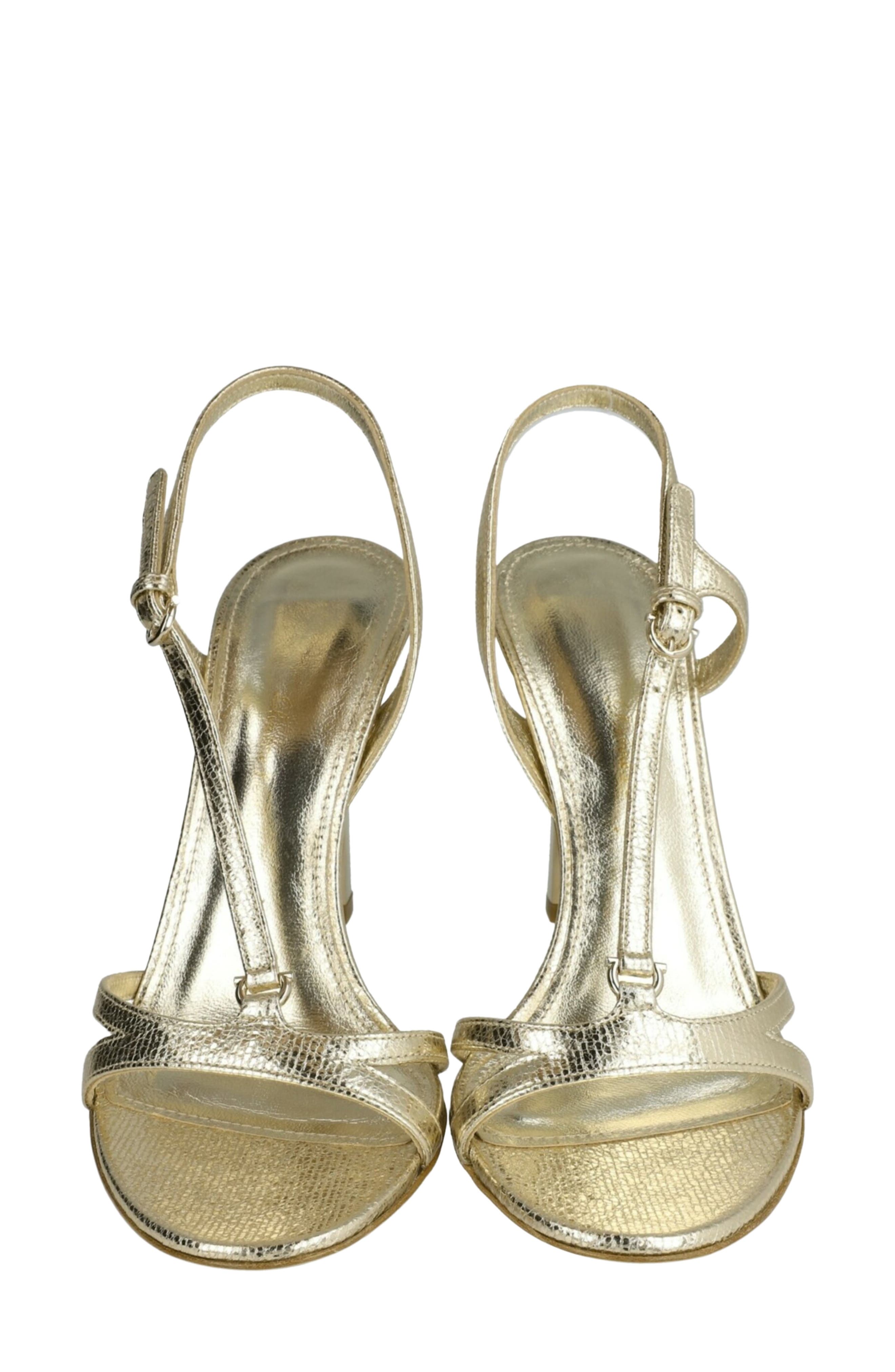 Jole Leather Sandal, Alternate, color, GOLD