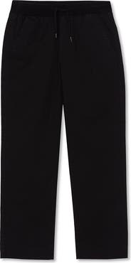Lands' End Boys Husky Stretch Soft Rib Waist Iron Knee Pull On Pants