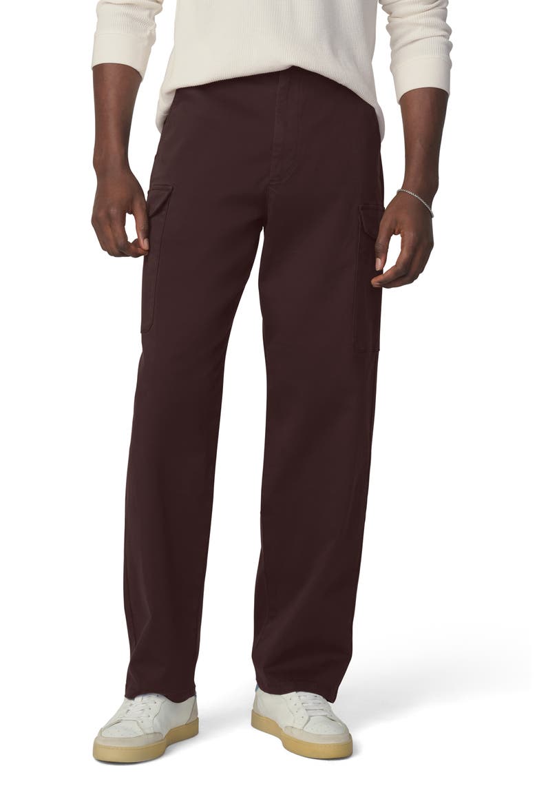 Chad Straight Leg Cargo Chinos, Main, color, MULCH