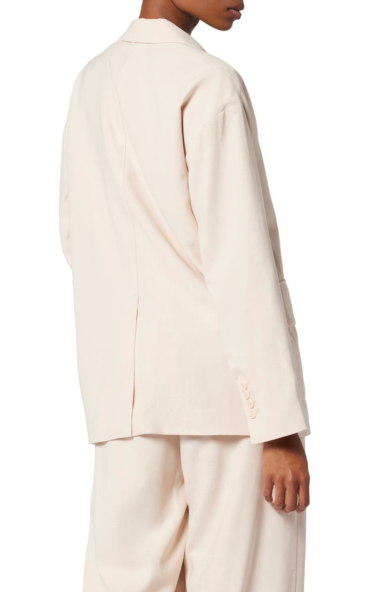 Equipment Aria Flap Patch Pocket Blazer, Alternate, color, Shifting Sand