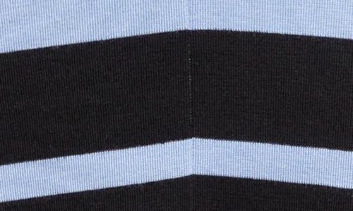 Proenza Schouler Solana Stripe Merino Wool & Silk Midi Polo Dress In Multi
