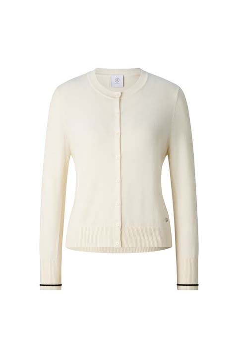 Azou Virgin Wool And Silk Knit Jacket