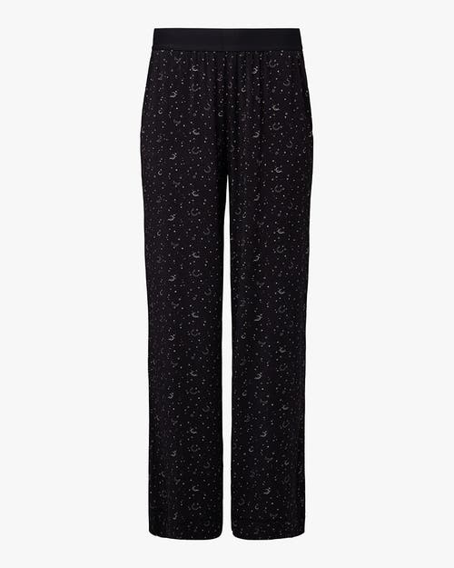 Weworewhat Wide Leg Pants In Drk Navy/ivory