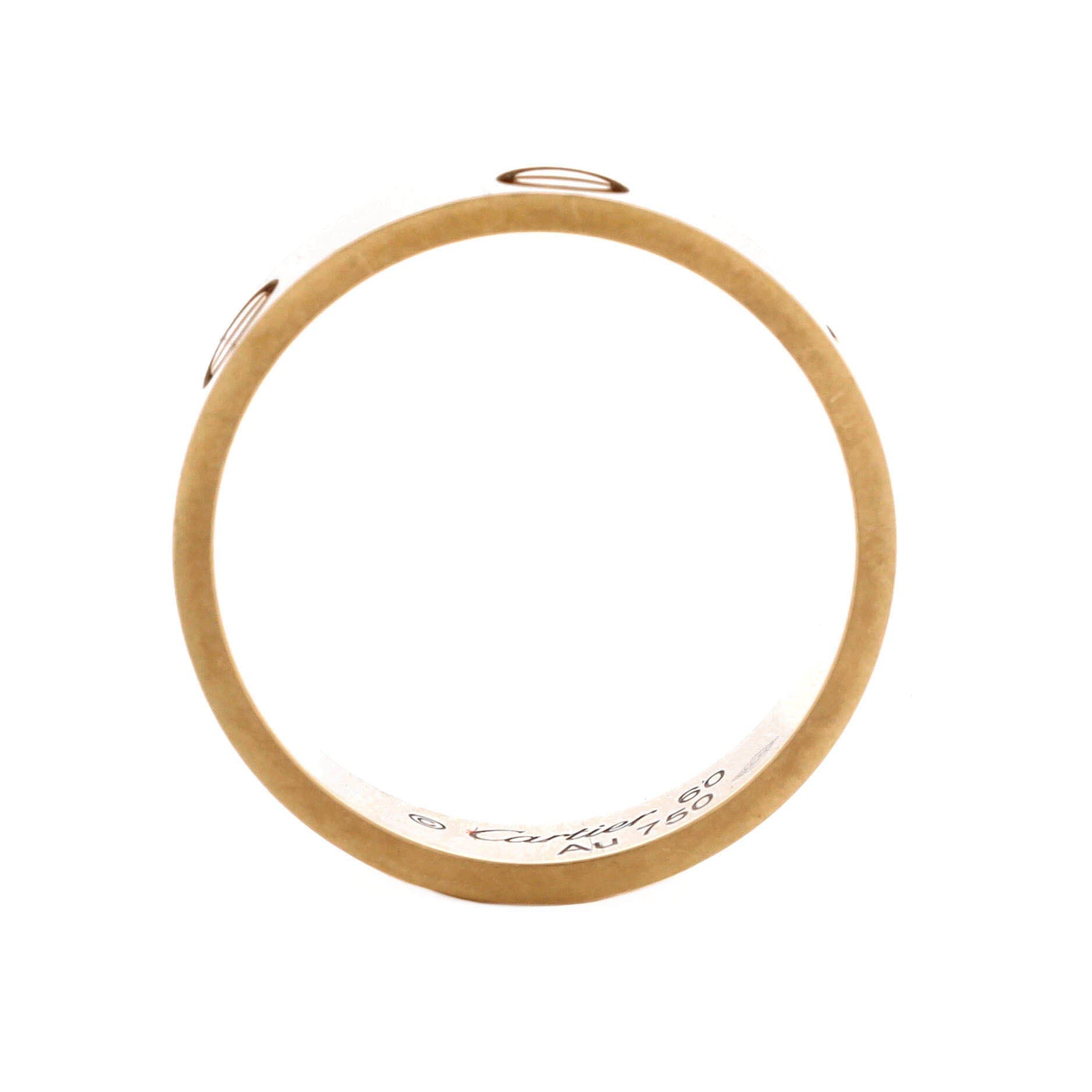Love Band Ring 18K Yellow Gold, Alternate, color, Metallic Gold