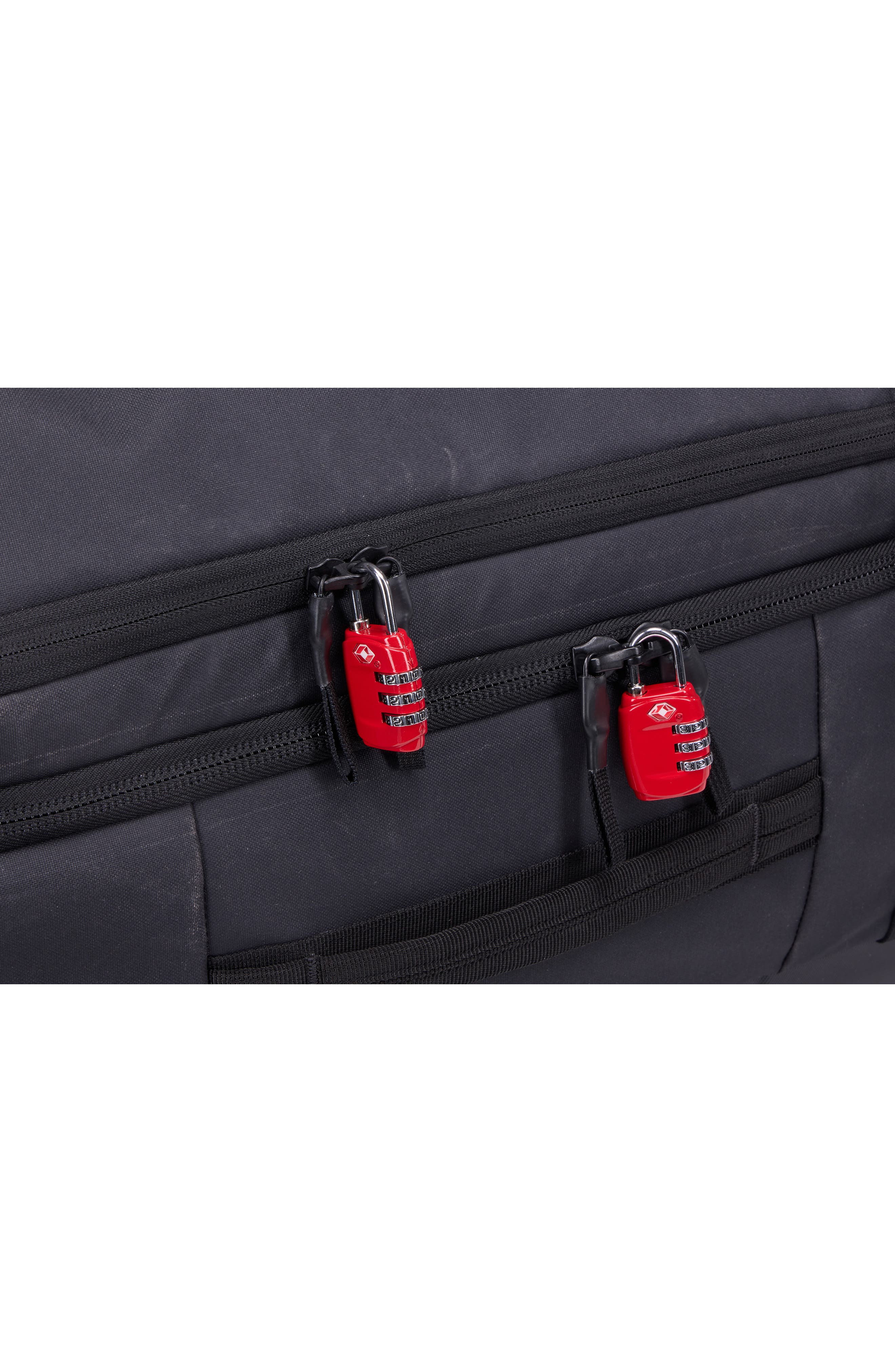 Thule Aion Wheeled Duffle Bag, Alternate, color, Black