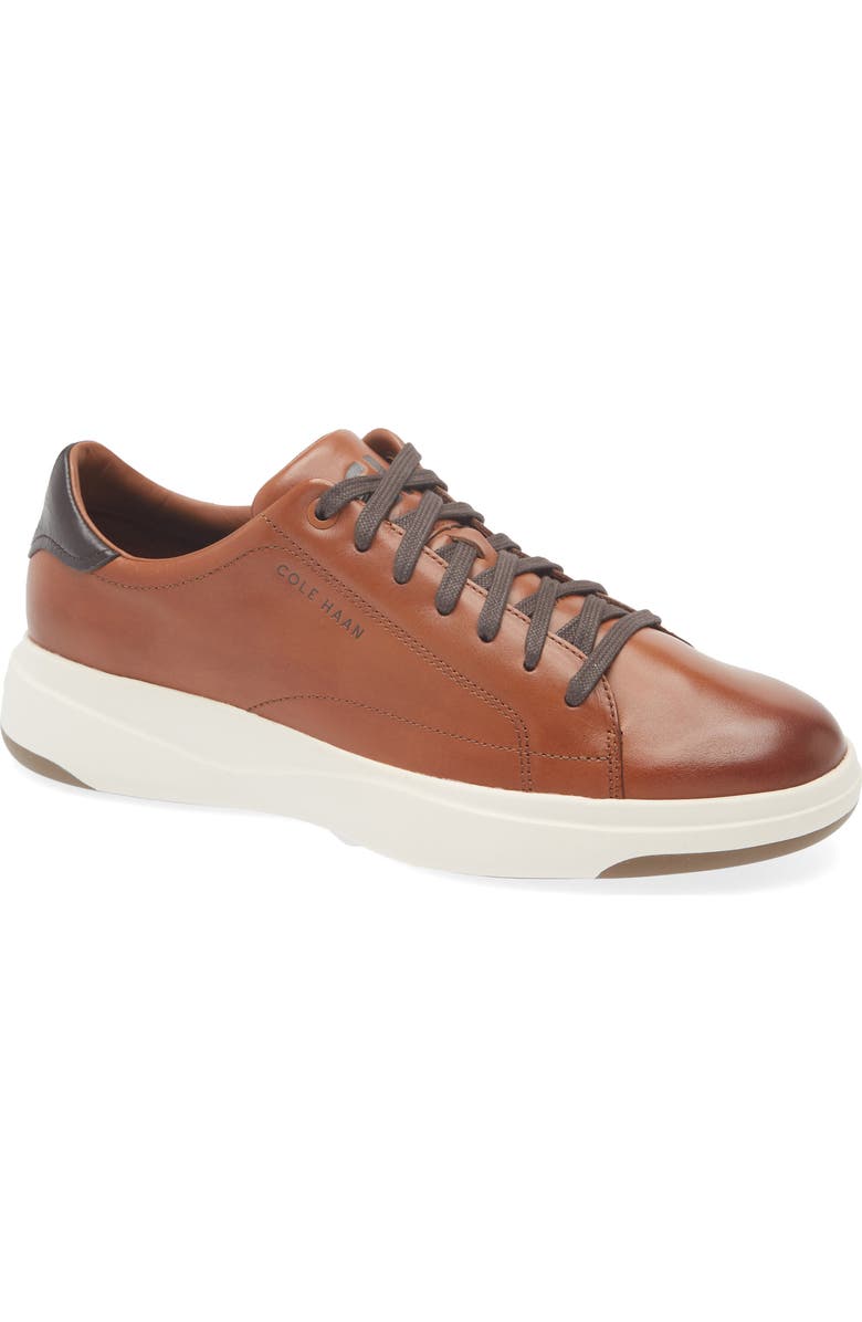 Cole Haan Grandpro Tennis II Shoe, Main, color, British Tan / Dark Chocolate