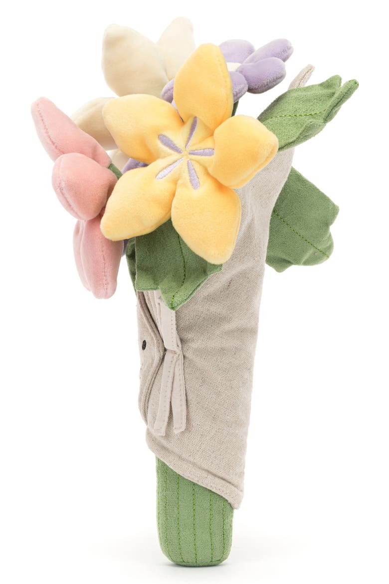 Amusable Bouquet of Flowers Plush Toy, Alternate, color, PURPLE MULTI