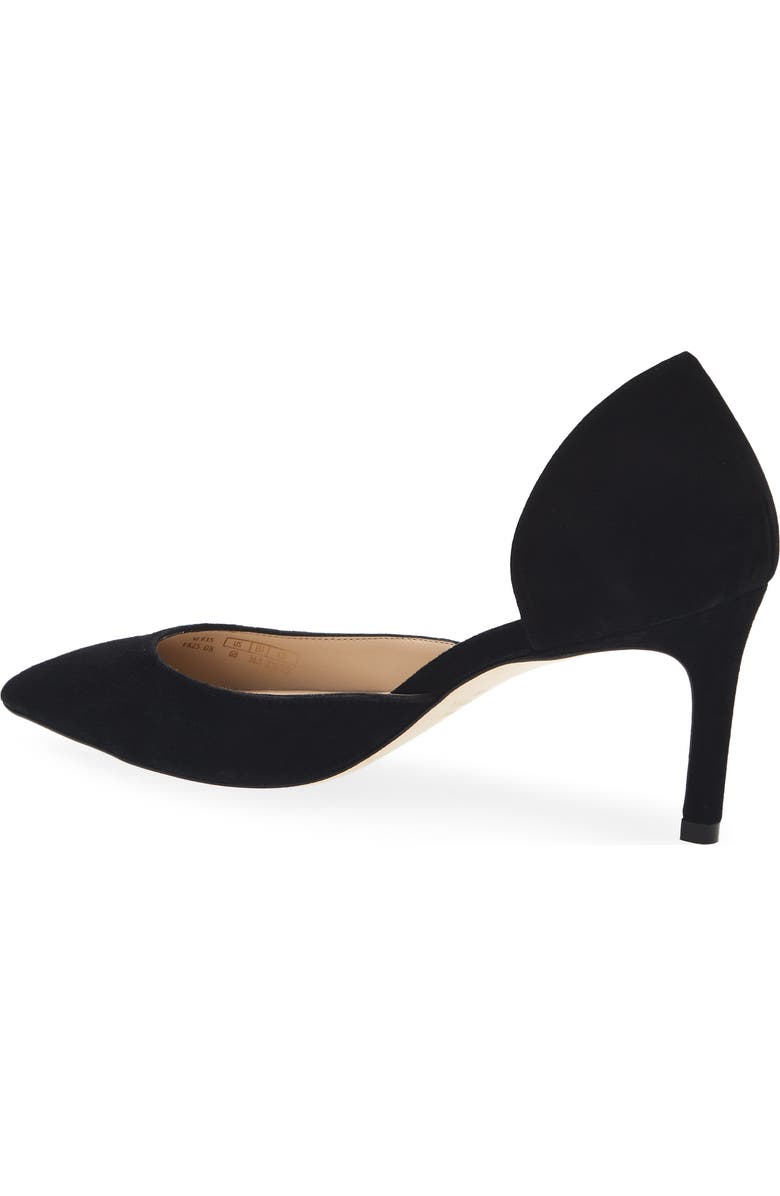 Stuart Weitzman Mara 75 d'Orsay Pump, Alternate, color, Black