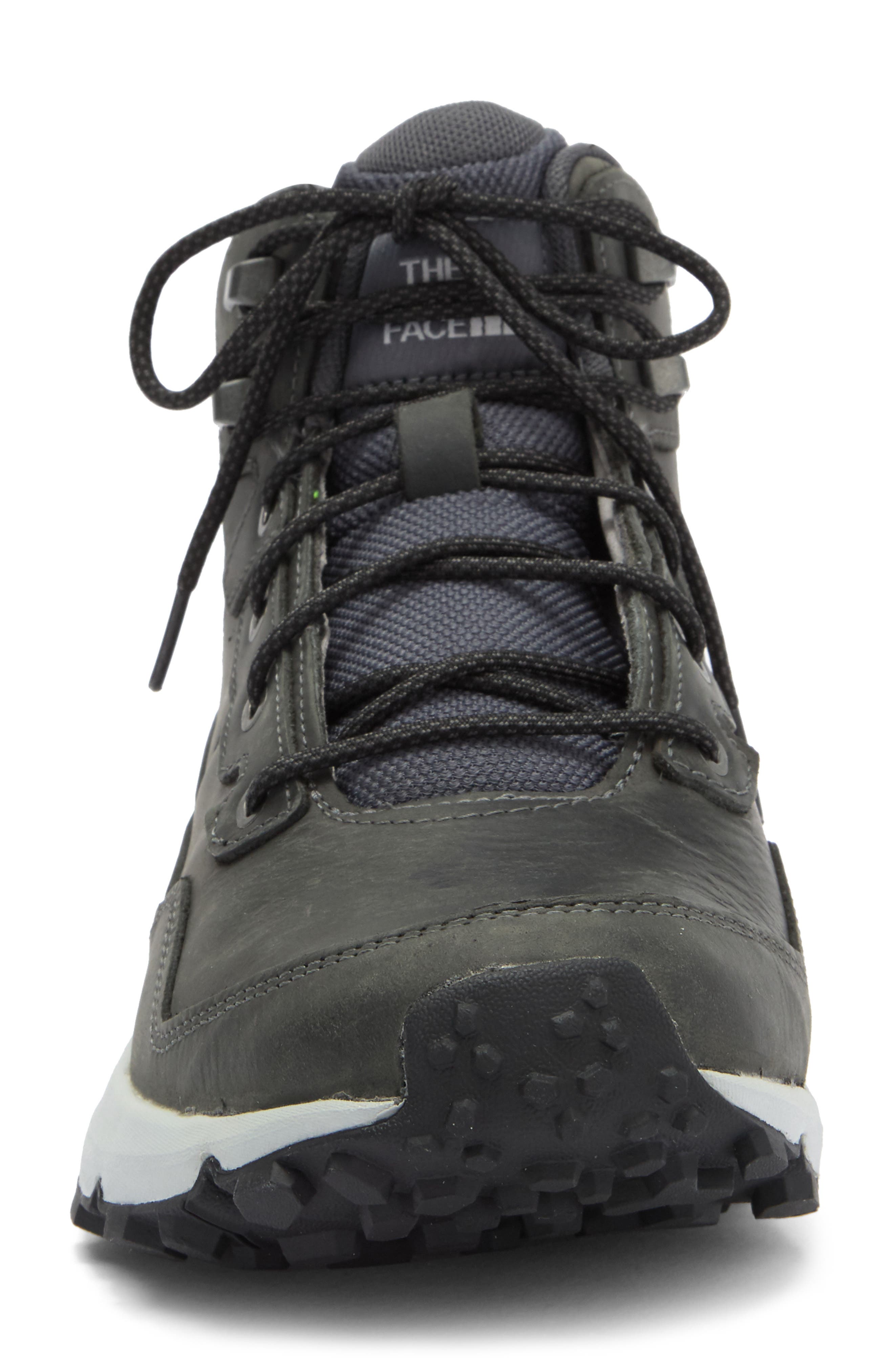 The North Face Vals II Mid Leather Waterproof Hiking Boot, Alternate, color, 