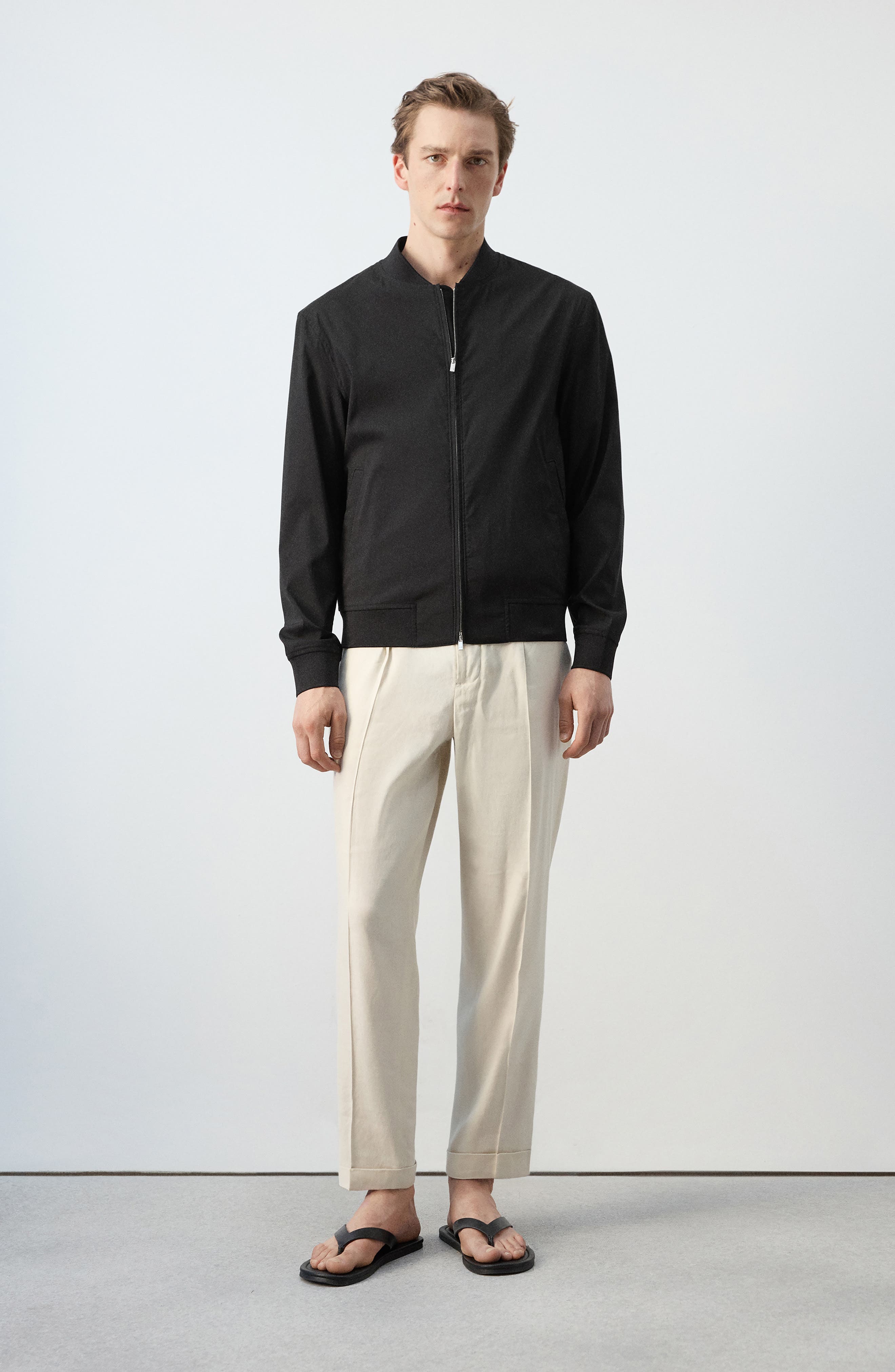 Мужские куртки MANGO Bomber Jacket — фото 7