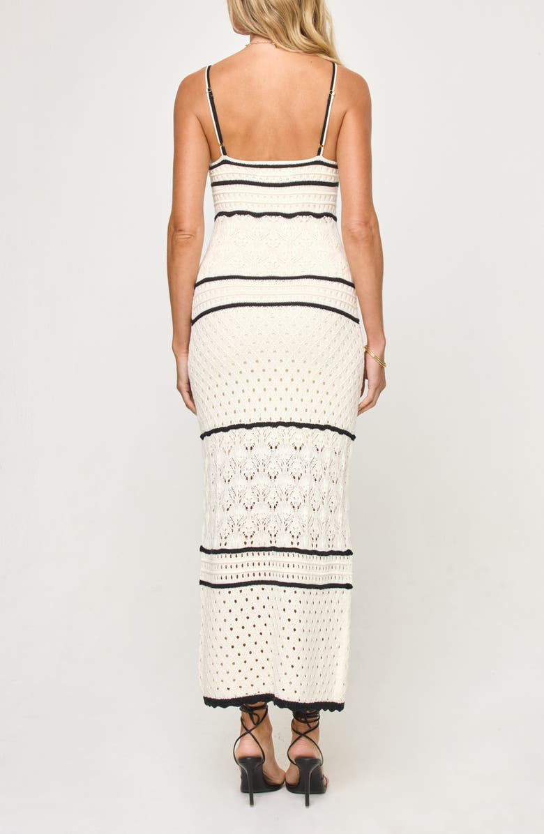 LSPACE Isle of Palms Mixed Stitch Maxi Cover-Up Dress, Alternate, color, 