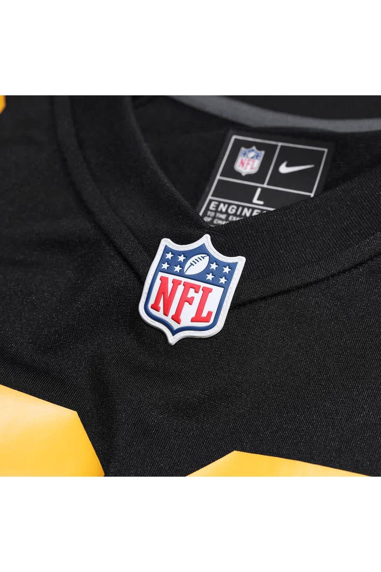 Men's Nike Aaron Rodgers  Black Pittsburgh Steelers Alternate Game Jersey, Alternate, color, Black