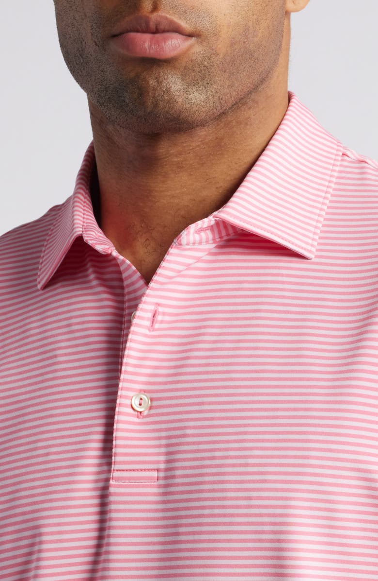Peter Millar Hales Stripe Performance Jersey Polo, Alternate, color, 