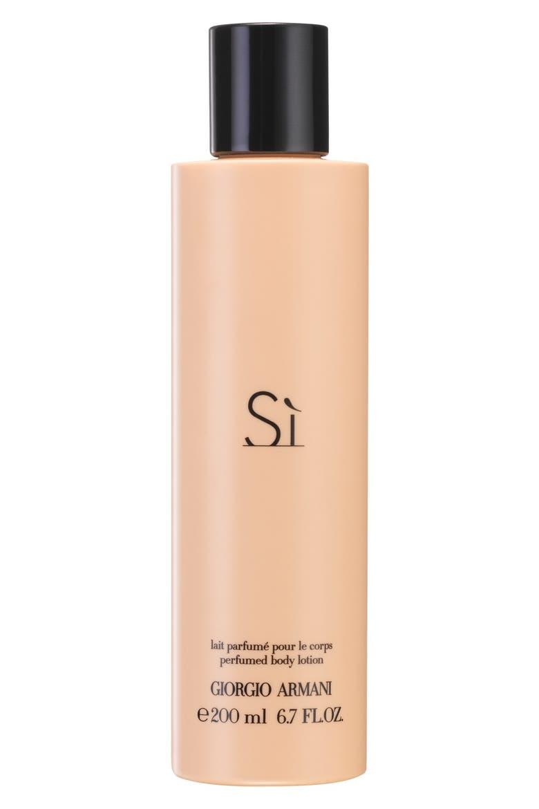 Giorgio Armani 'Si' Body Lotion, Main, color, NO COLOR