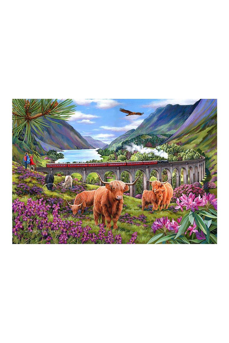 Glenfinnan Ladies Big 500-Piece Jigsaw Puzzle, Alternate, color, NONE