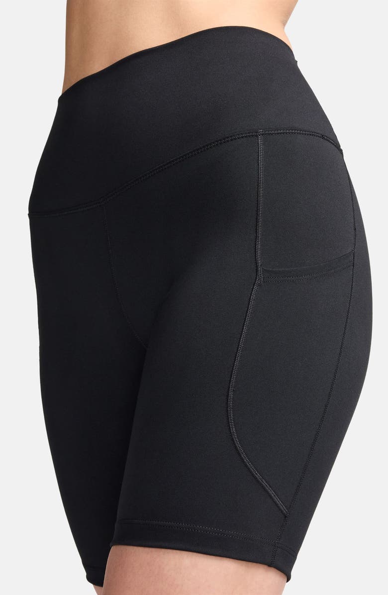 Nike One 8-Inch High Waist Biker Shorts, Alternate, color, 