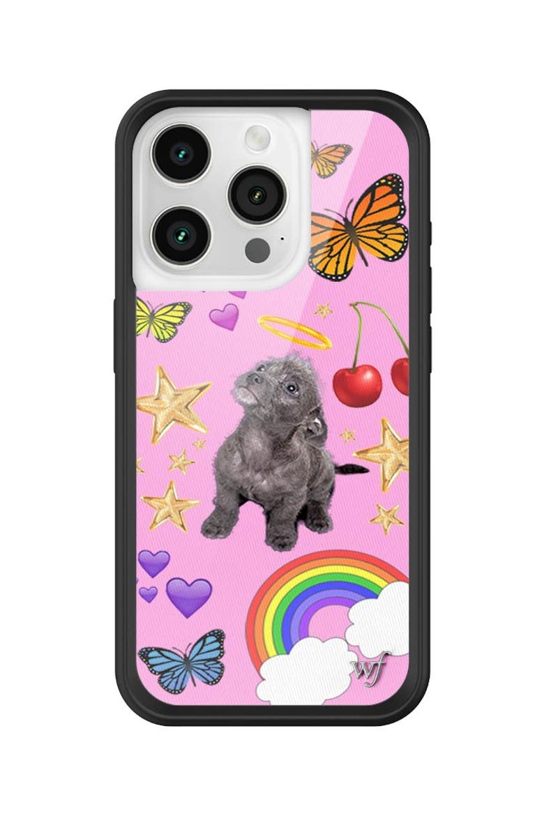 Puppy Love iPhone Case, Main, color, Pink