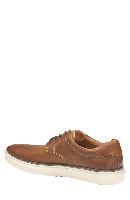 Johnston & Murphy Mcguffey 2 Plain Toe Derby In Tan Full Grain