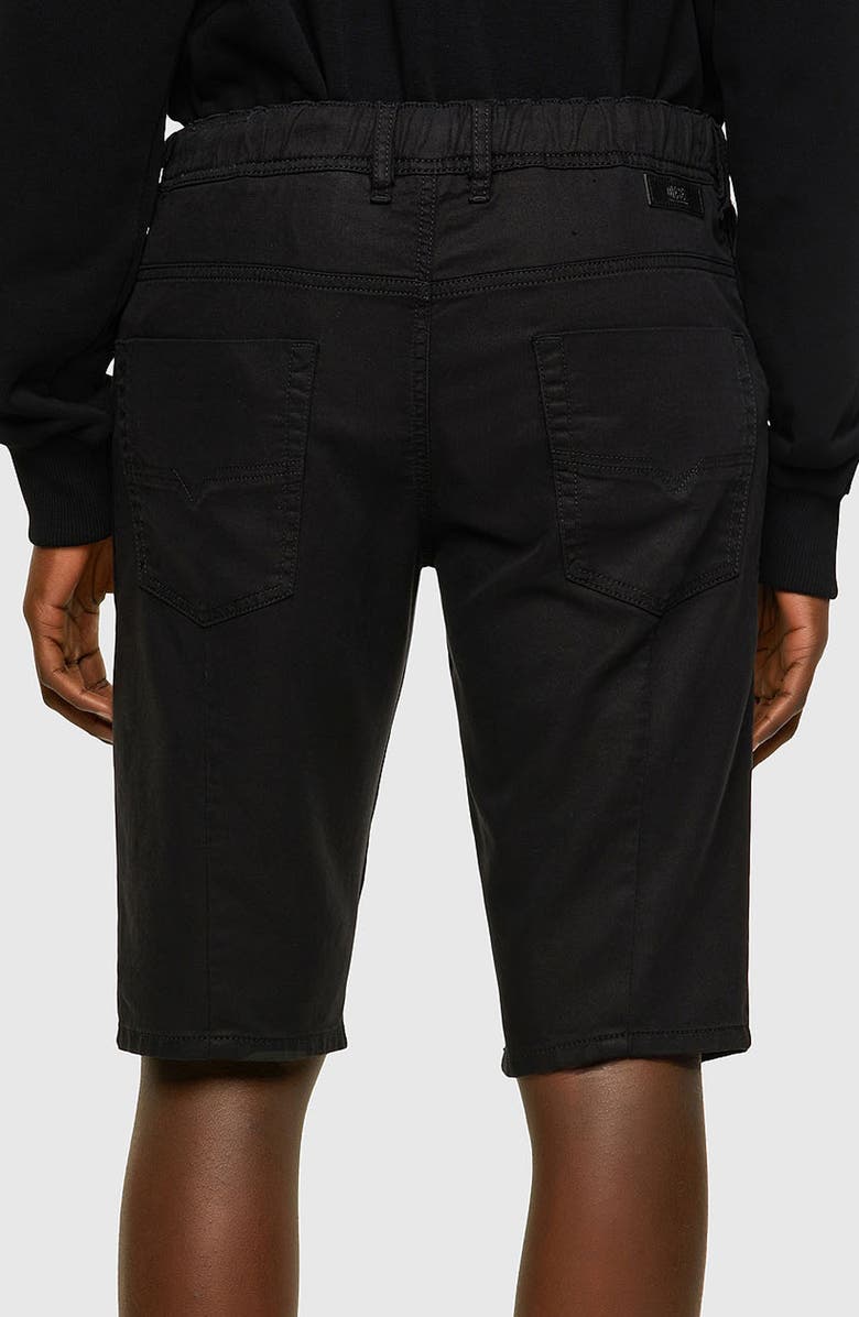 DIESEL<sup>®</sup> Krooshort Stretch Cotton Blend Jogger Shorts, Alternate, color,