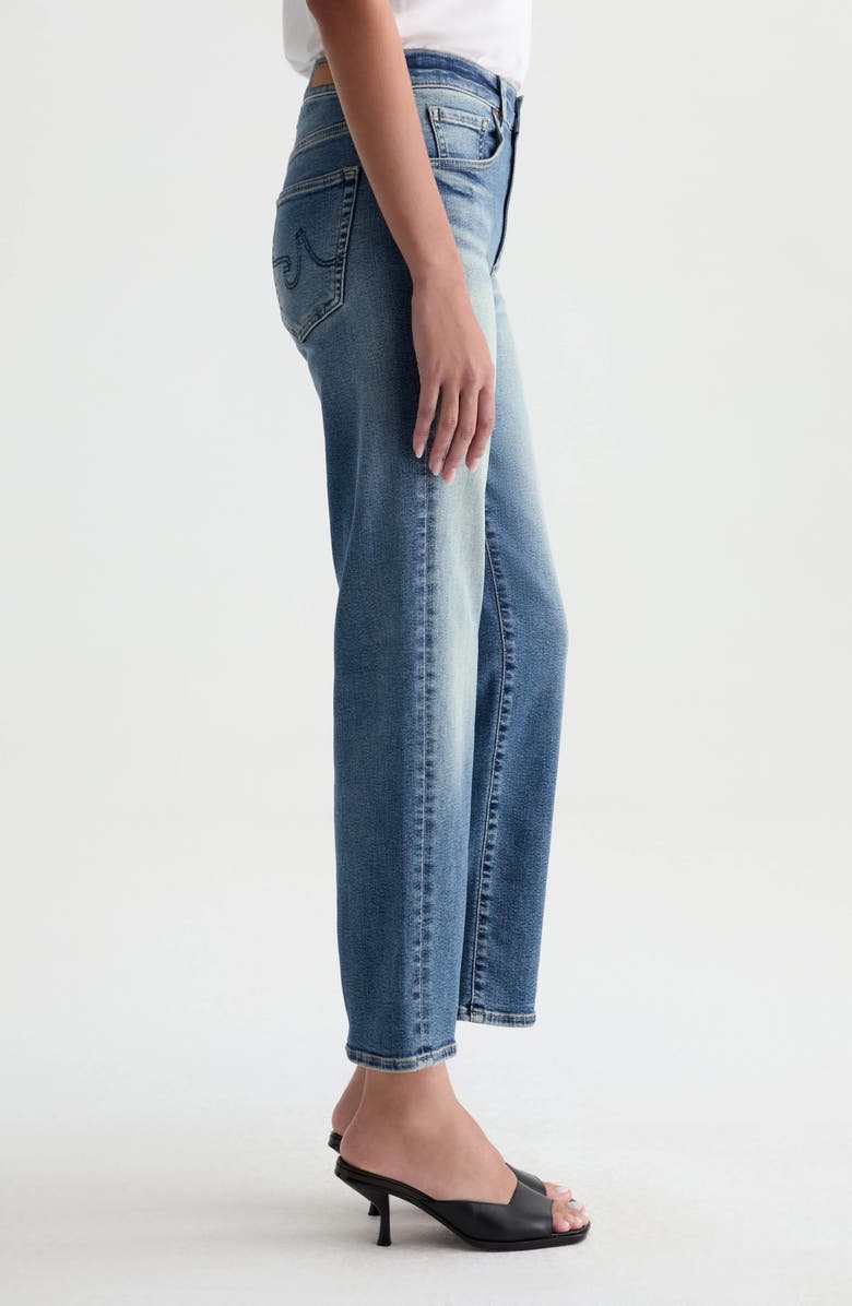 AG Brinley Mid Rise Crop Straight Leg Jeans, Alternate, color, 15 Years Bouquet