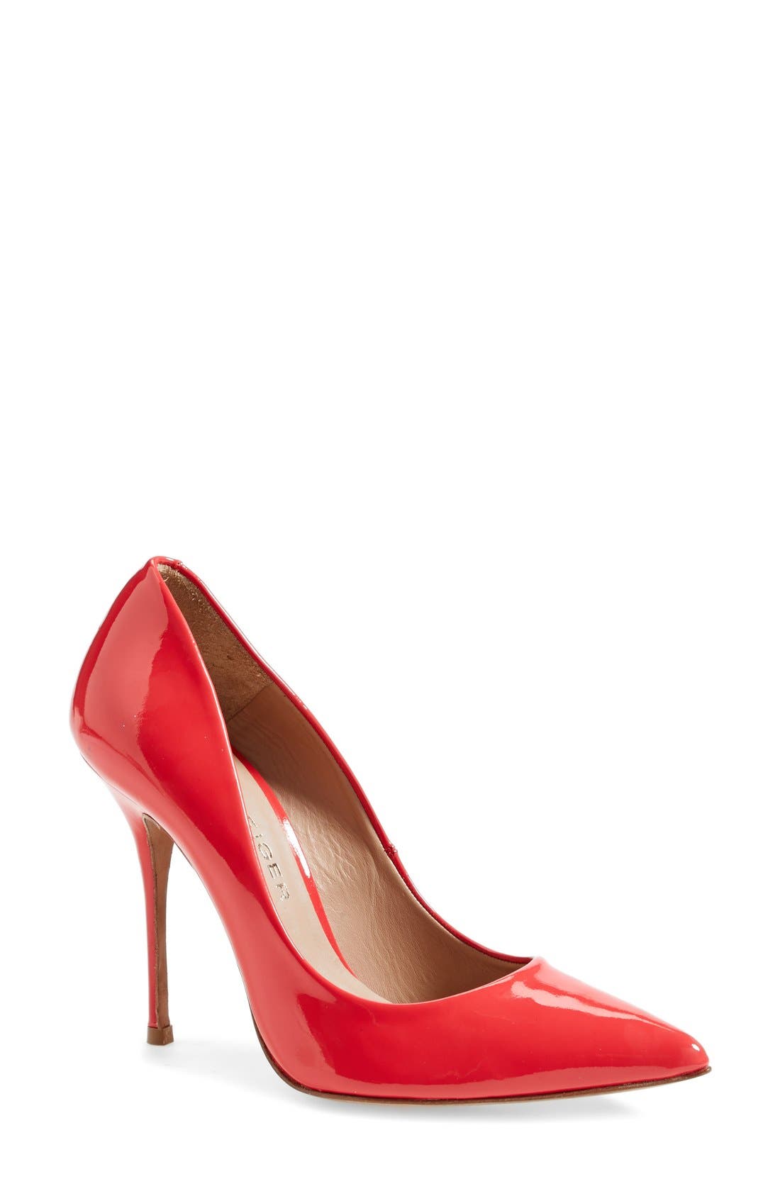 'Ellen' Pump, Main, color, PINK PATENT