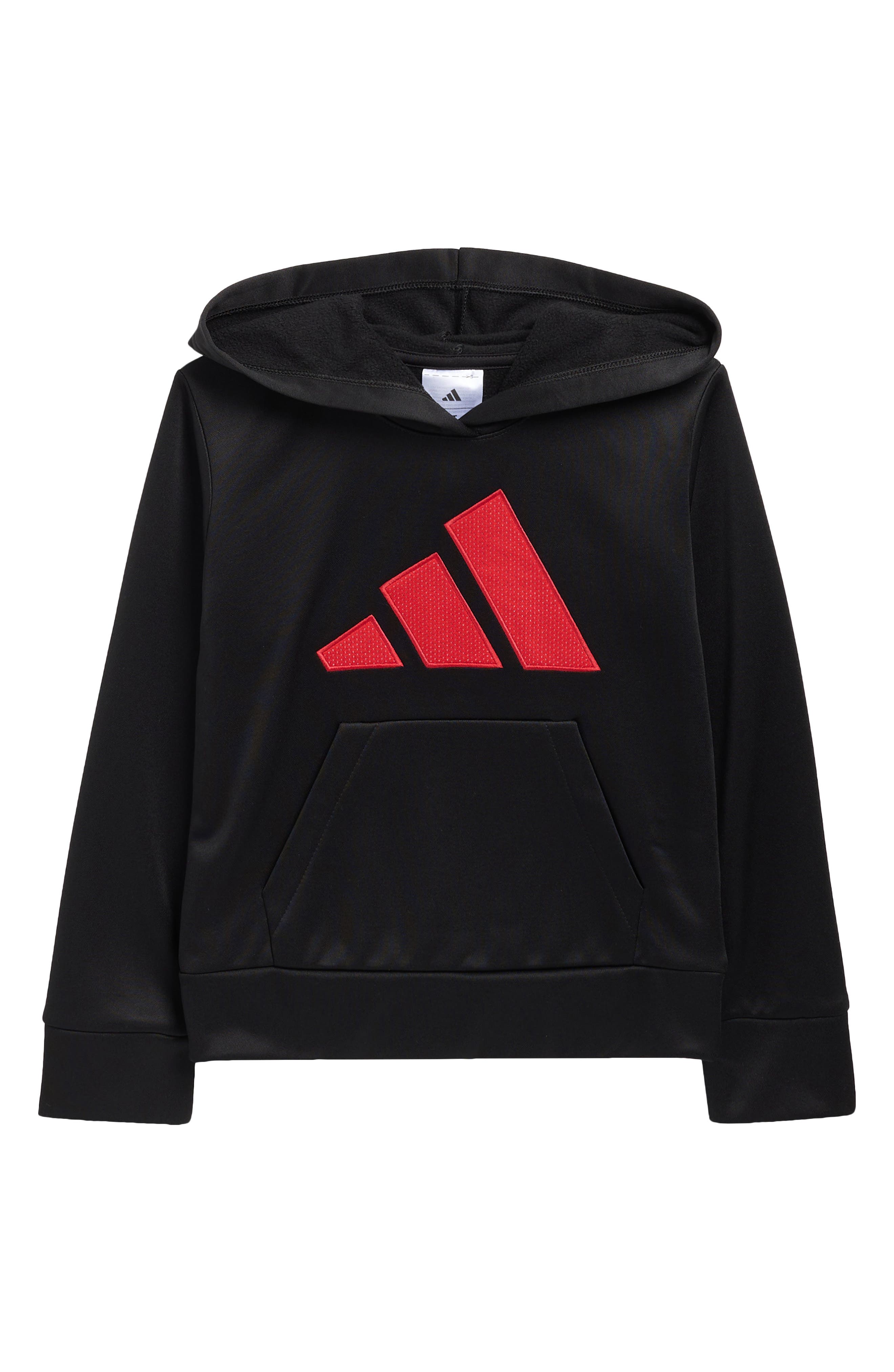 adidas Kids' Logo Fleece Hoodie