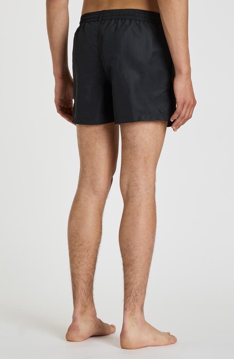 PS Paul Smith Zebra Logo Swim Trunks, Alternate, color, 