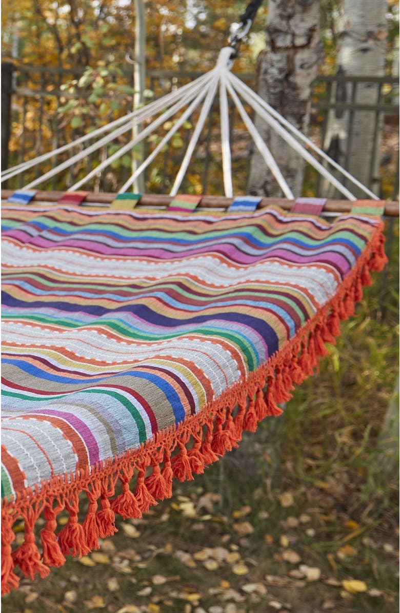 Verve Culture Mexican Hammock, Alternate, color, Multicolor