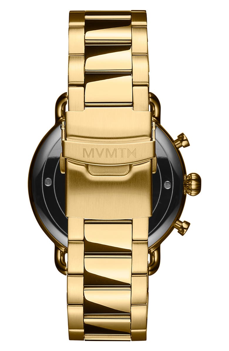 MVMT WATCHES Blacktop Bracelet Watch, 47mm, Alternate, color,
