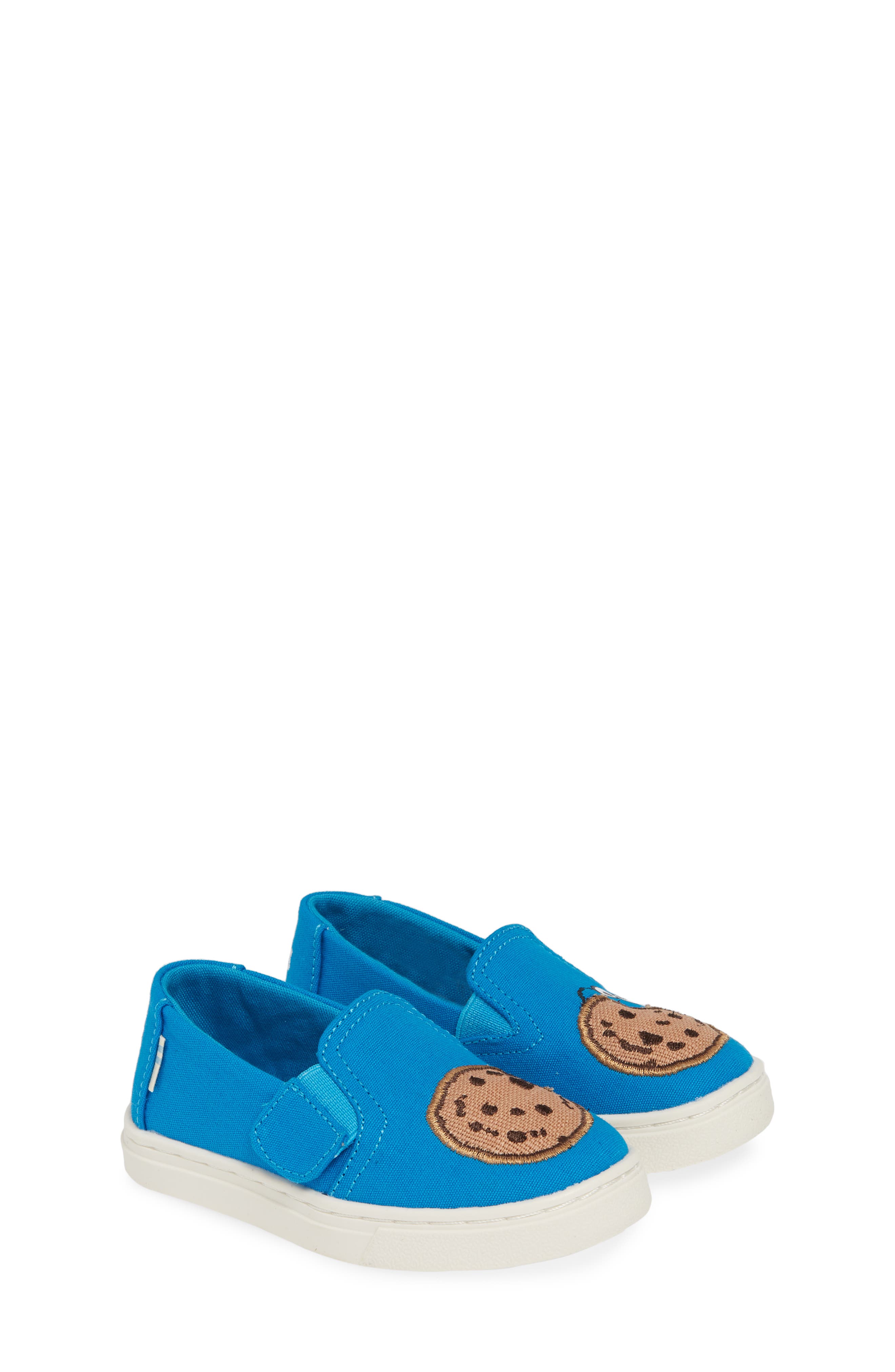 TOMS x Sesame Street<sup>®</sup> Luca - Cookie Monster Slip-On Sneaker, Alternate, color, 