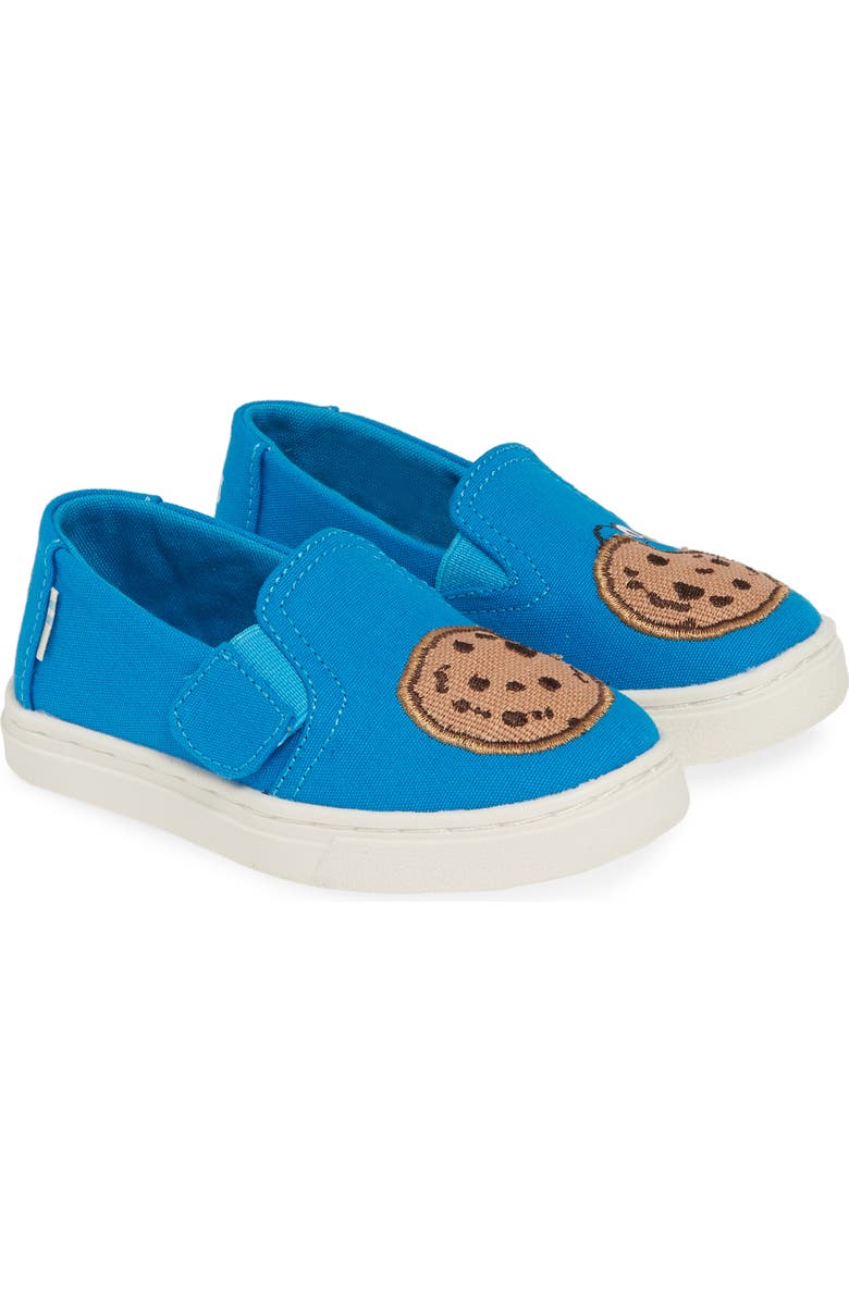 TOMS x Sesame Street<sup>®</sup> Luca - Cookie Monster Slip-On Sneaker, Alternate, color,