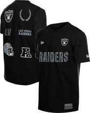 New Era Men's New Era Black Las Vegas Raiders Match T-Shirt