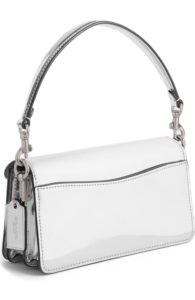COACH Tabby 20 Mirror Metallic Leather Shoulder Bag, Alternate, color,