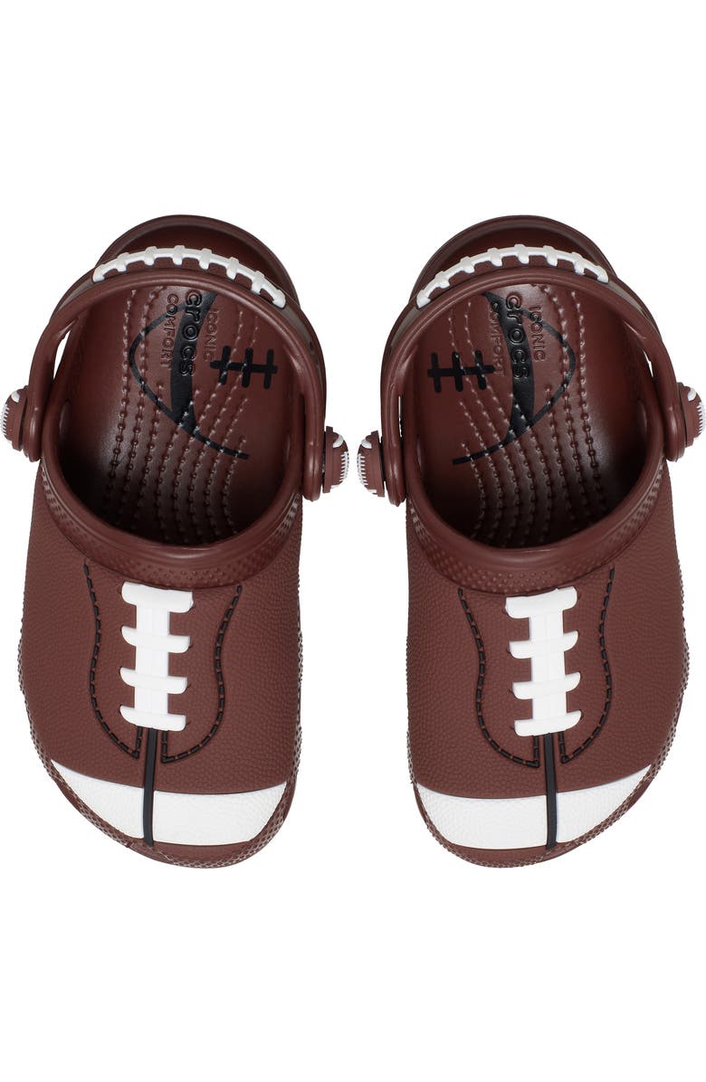 CROCS Kids' Classic Football Clog, Alternate, color, Drc