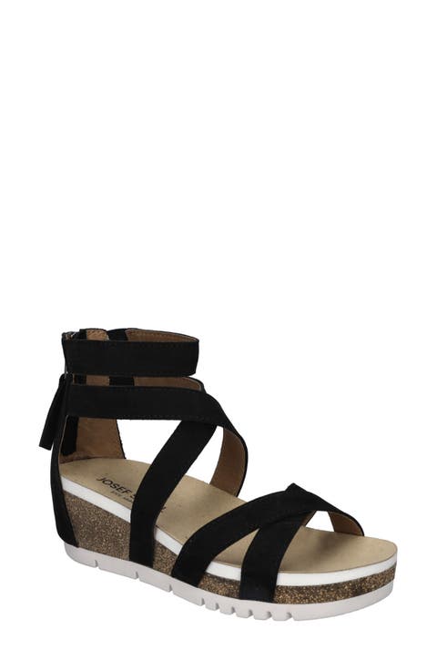 Quinn 05 Ankle Strap Wedge Sandal (Women)