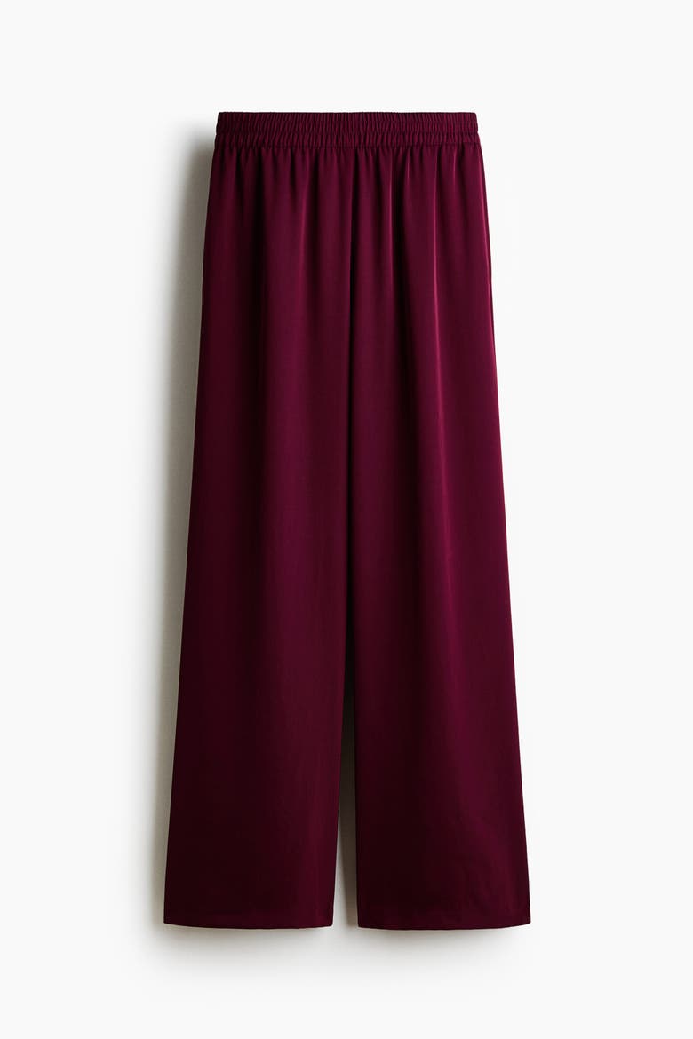 Pull-on Pants, Alternate, color, Dark red
