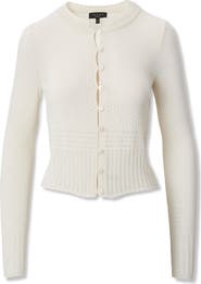 rag & bone Michelle Pointelle Cardigan