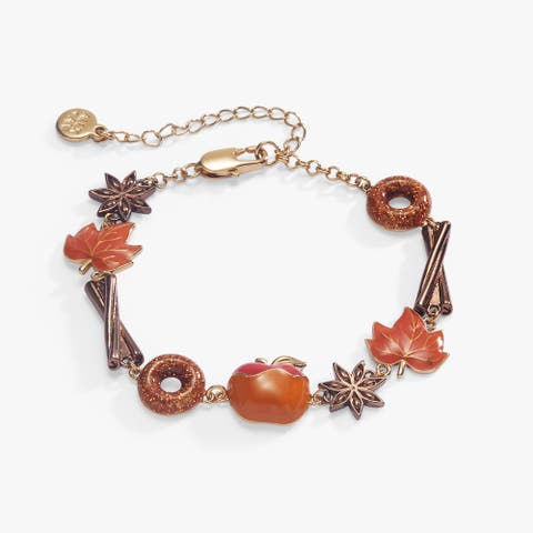 Apple Cider & Spices In-Line Bracelet