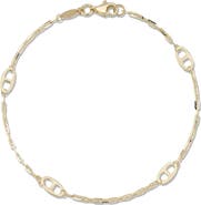 Ember Fine Jewelry 14K Gold Mariner Chain Bracelet