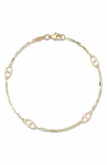 Ember Fine Jewelry 14K Gold Mariner Chain Bracelet