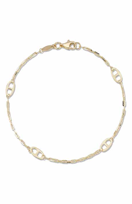 Ember Fine Jewelry 14K Gold Mariner Chain Bracelet